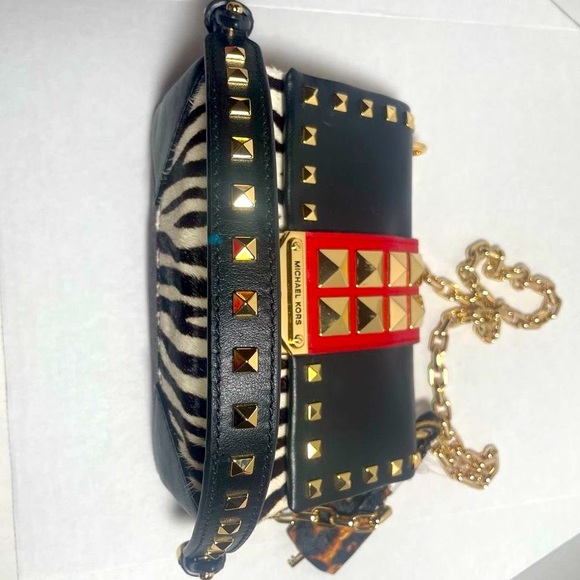 MICHAEL KORS CECE SMALL CALF HAIR $378 BNWT **ORIGINAL OWNER** PRICE VERY FIRM - Picture 13 of 16